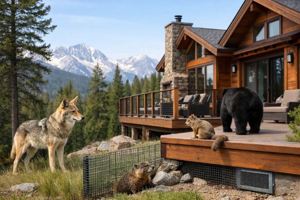 Wildlife Exclusion for Mountain Homes