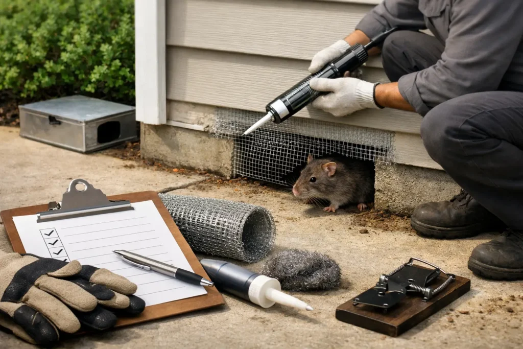 Rodent Proofing Checklist for Homes