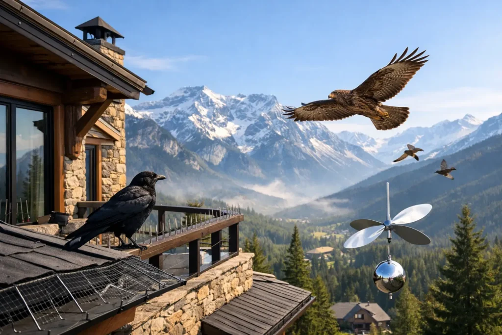 Best Bird Control Solutions for Mountain Homes