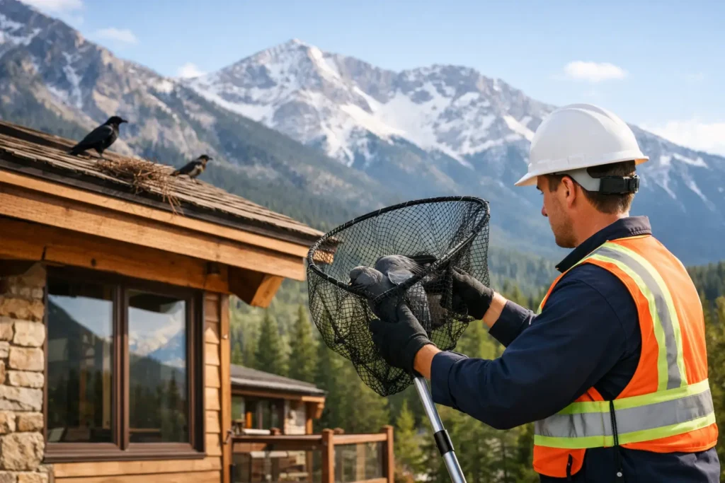 Bird Removal Services for Mountain Properties
