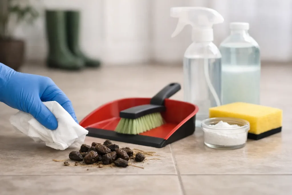 How to Sanitize Animal Droppings at Home Safely