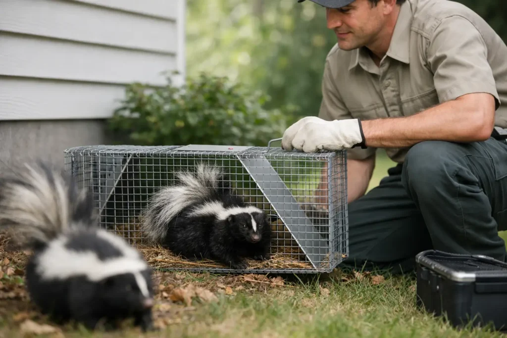 When to Call a Local Skunk Removal Service