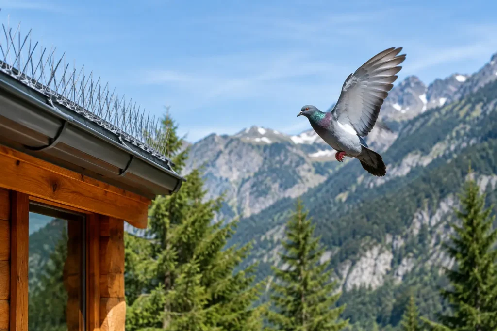 How to Keep Pigeons Away From Mountain Properties