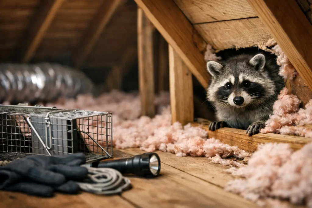 When Raccoons Enter Attics: What to Do First
